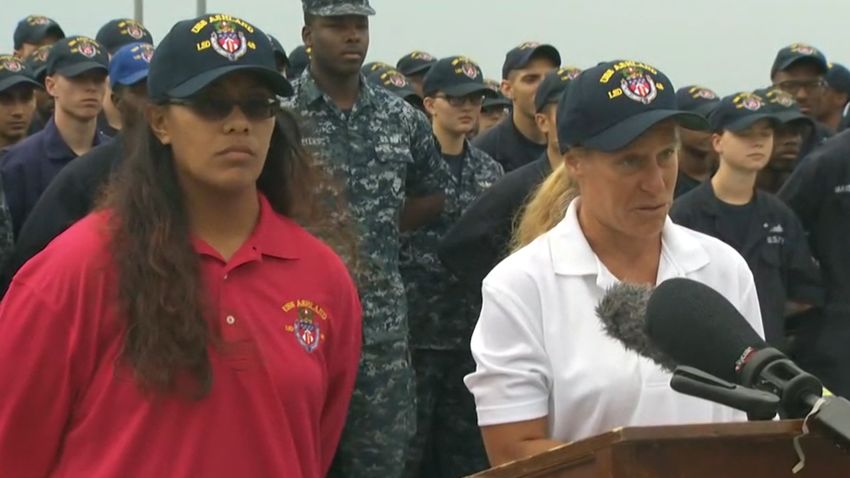 two sailors rescued at sea speak watson