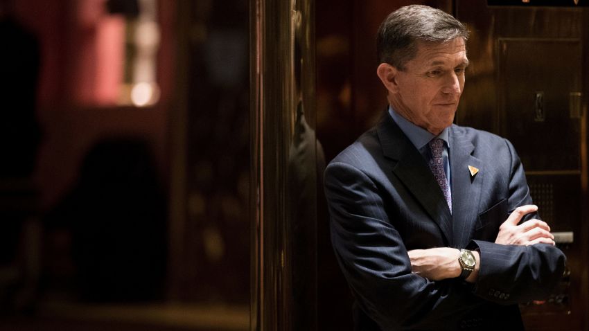 NEW YORK, NY - DECEMBER 12: Retired Lt. Gen. Michael Flynn, Presi