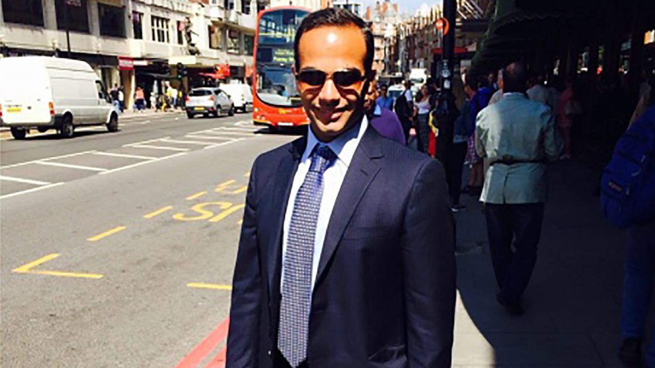George Papadopoulos pictured in London