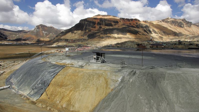 The Morococha mining town, located 141 kilometers east of Lima, was home to 10,000 families. It relocated six miles between 2012 and 2013. The new town was built by Chinese company Chinalco, which owned the mine.