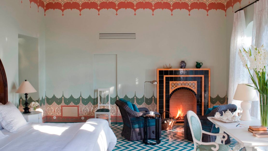 The Francis Suite at Francis Ford Coppola's Palazzo Margherita was inspired by his Tunisian-born grandmother.