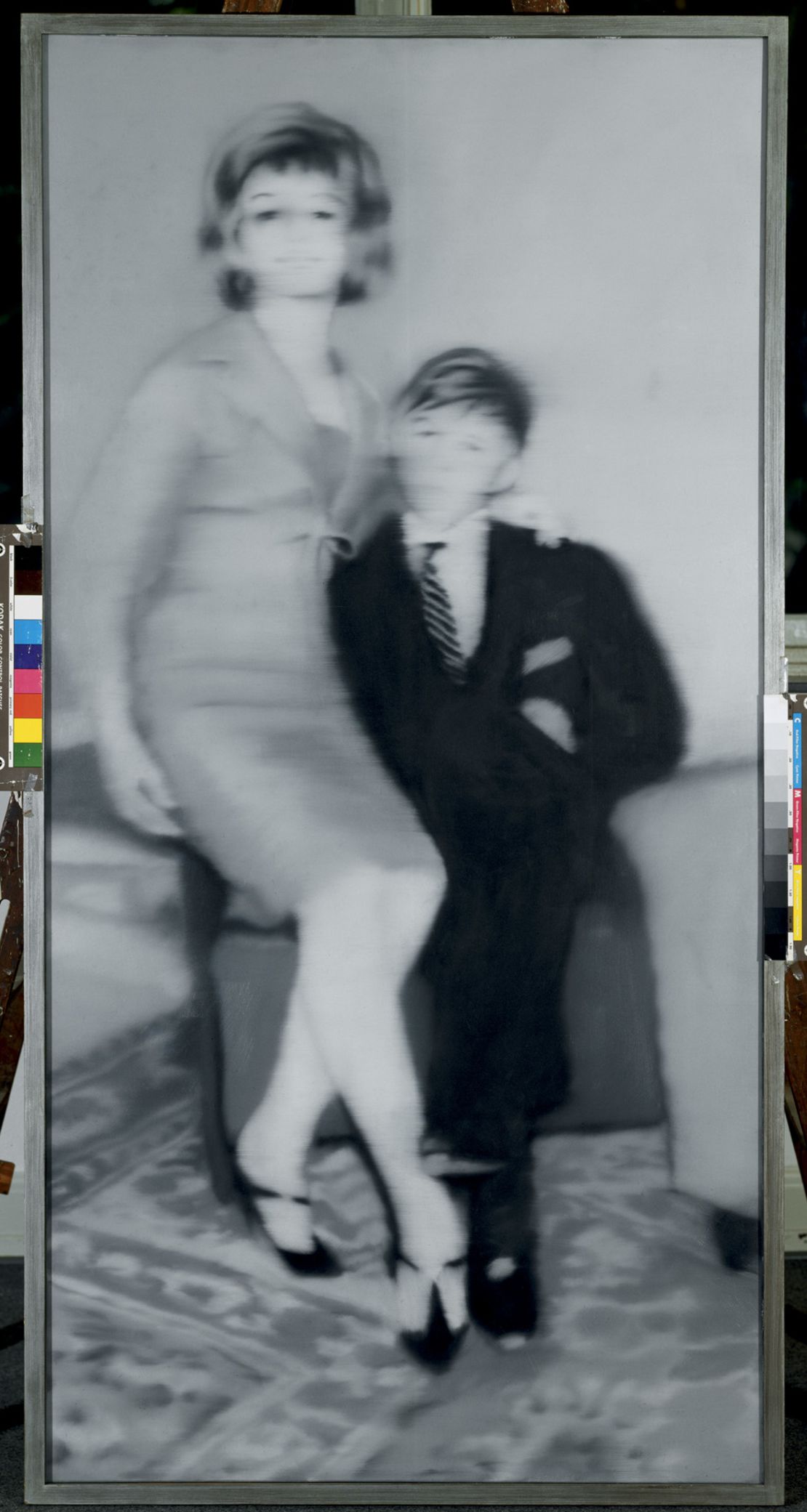 Gerhard Richter, "Helga Matura with her Fiancé" (1966).