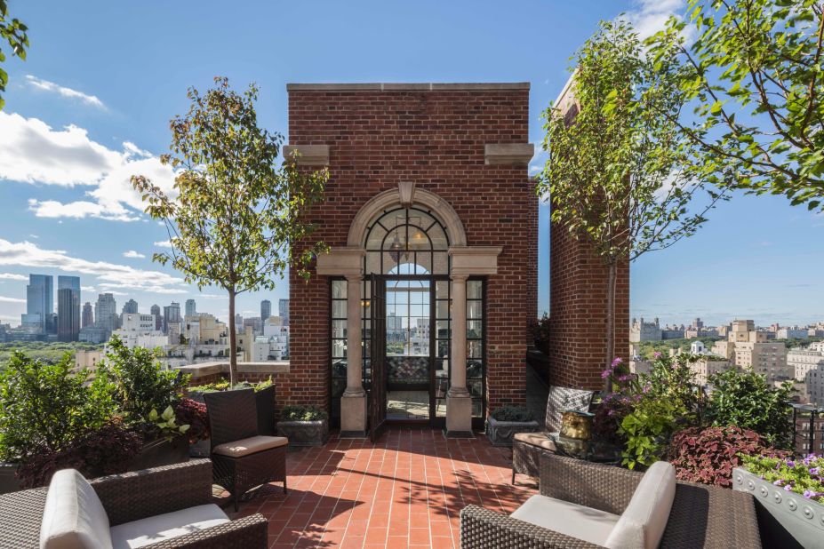 A Park Avenue penthouse boasting its own private teahouse. 