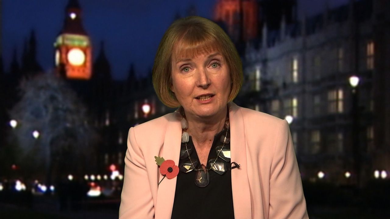 Harriet Harman amanpour