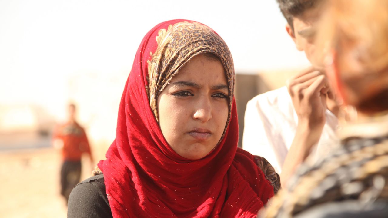 Shaimaa, 15, was nearly taken by an ISIS fighter as a bride. 