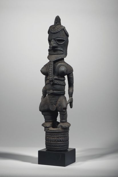 This Uli ancestor figure from New Ireland in Papua New Guinea was last seen in public in 1930. It could fetch up to 300,000 euros ($350,000).