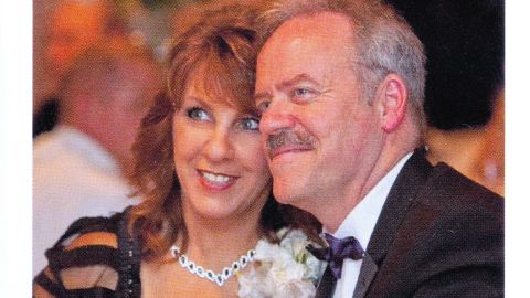 Jim and Leeanne Mills at the 2014 wedding of their daughter. Leeanne Mills died in hospice care in August 2016.