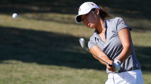Stanford's Andrea Lee competed for the US in the 2016 Walker Cup.