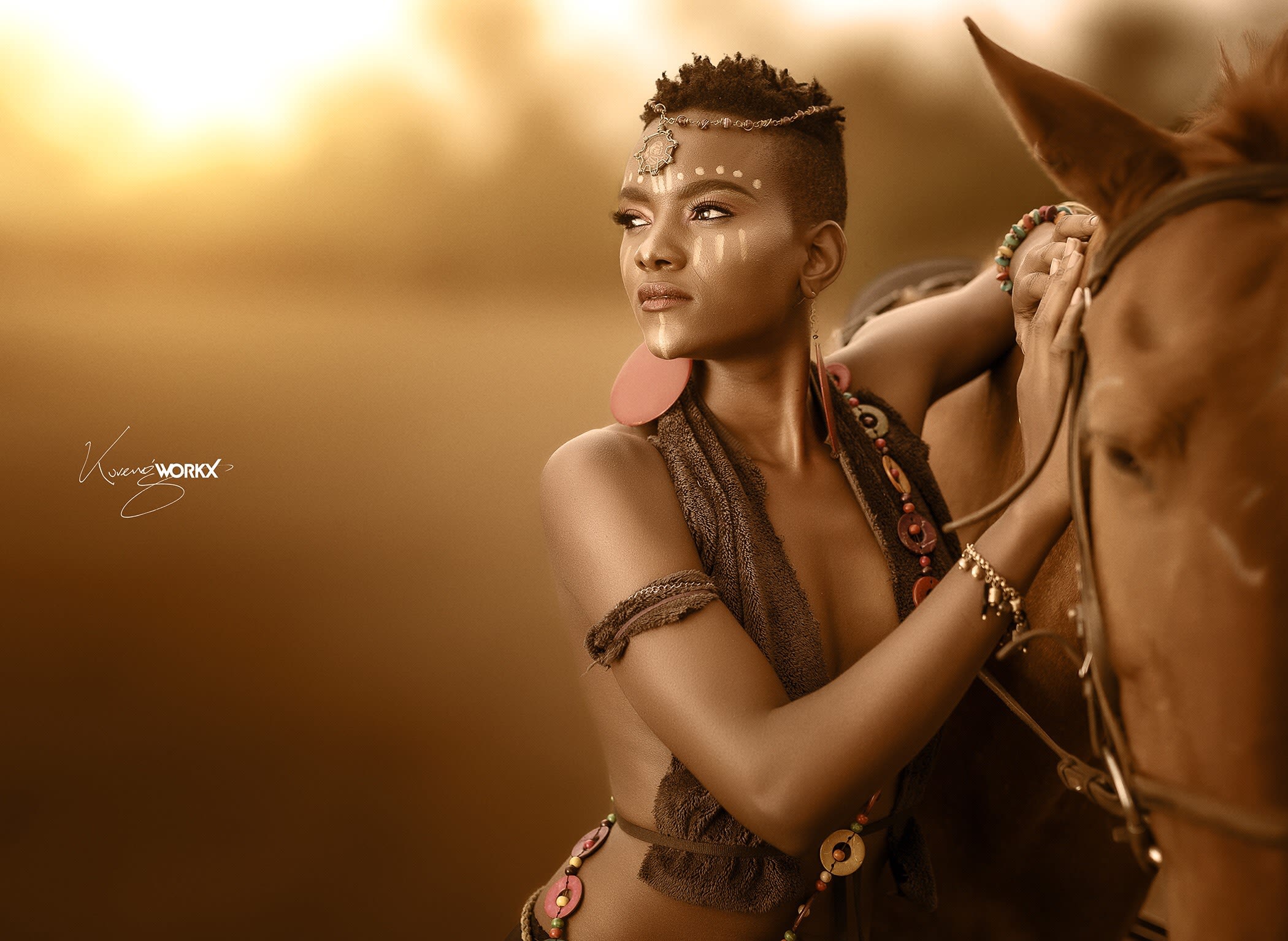 african princess warrior