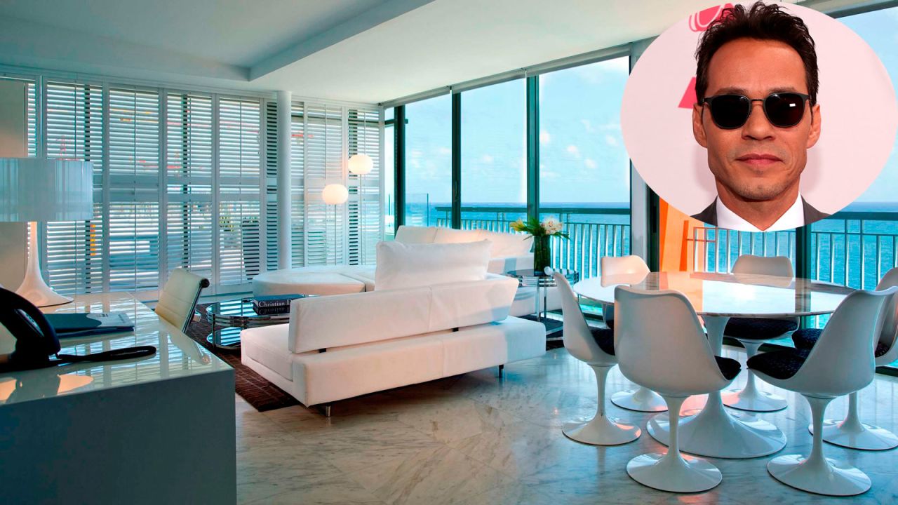 <strong>Presidential Suite at La Concha, Puerto Rico: </strong> Singer Marc Anthony contributed to the design of this suite at Puerto Rico's La Concha hotel. 