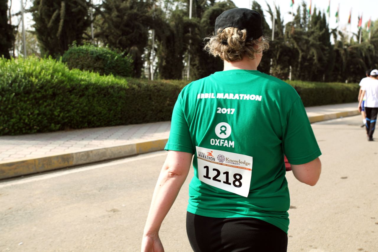 Many participants ran in aid of local and international charities in Erbil.