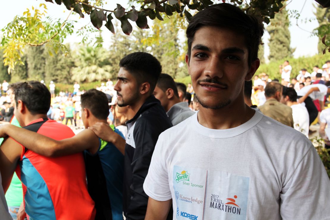 Ahmed Rahman said he was pleased so many women took part in the marathon.