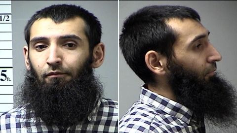 Photos of Sayfullo Saipov taken in October 2016 after an arrest in St. Charles County, Mo.Saipov was booked after a traffic violation in St. Charles County on an outstanding warrant from another jurisdiction, according to a county corrections sergeant.
