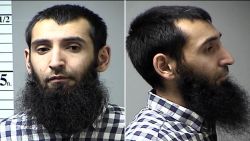 Photos of Sayfullo Saipov taken in October 2016 after an arrest in St. Charles County, Missouri. Saipov was booked after a traffic violation in St. Charles County on an outstanding warrant from another jurisdiction, according to a county corrections sergeant.