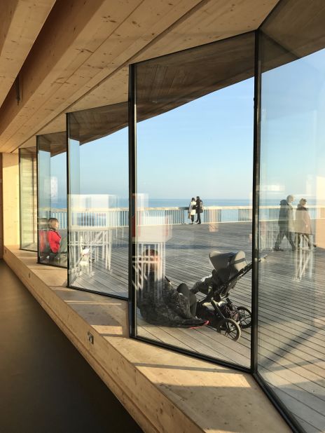 Hastings Pier was shortlisted for the RIBA Stirling Prize in July alongside five other buildings, including a redeveloped dockyard in Kent and a new college campus in Glasgow.
