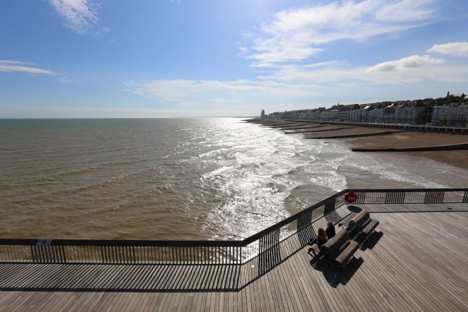 Hastings Pier has been named the UK's best new building seven years after it was destroyed by a devastating fire. Rebuilt at a cost of ￡14.2 million ($18.9 million), the pier's redevelopment was partly financed by a local crowdfunding project. 