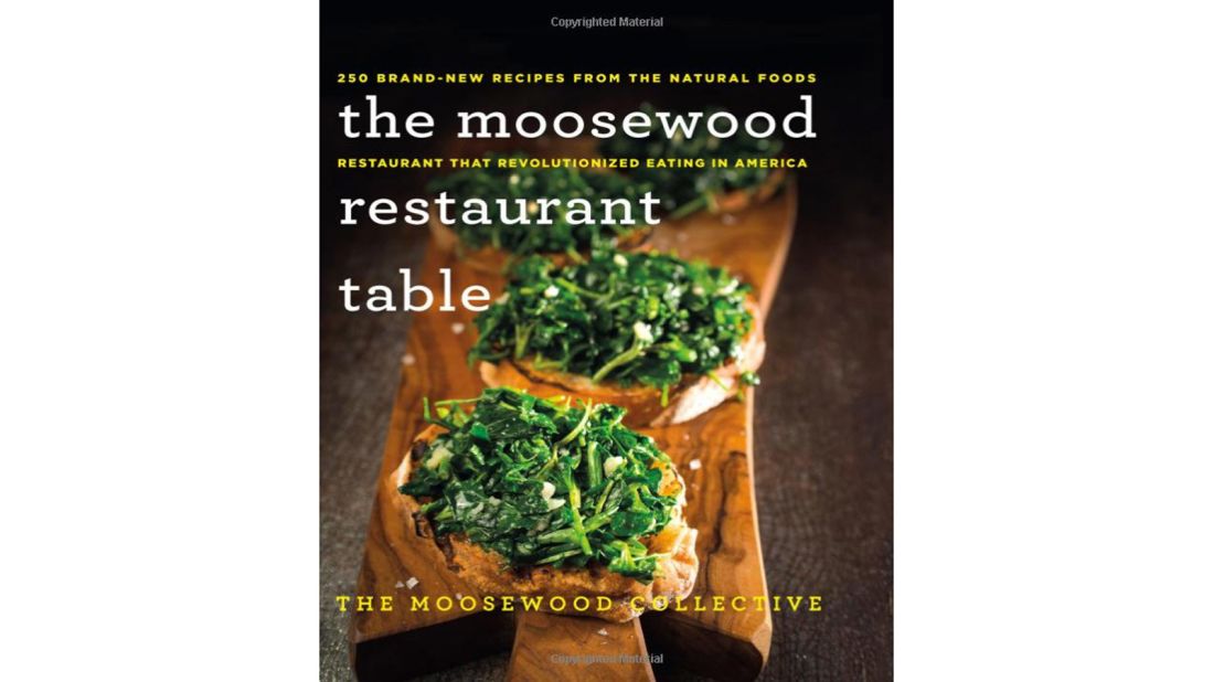 <a href="http://amzn.to/2CAe0bu" target="_blank" target="_blank"><strong>The Moosewood Restaurant Table: </strong></a>From the Ithaca, New York-based collective behind one of America's beloved natural-food restaurants, this book is the crew's latest addition to an expanding cookbook collection. Reviewers describe this book as "real, wholesome and luscious."  