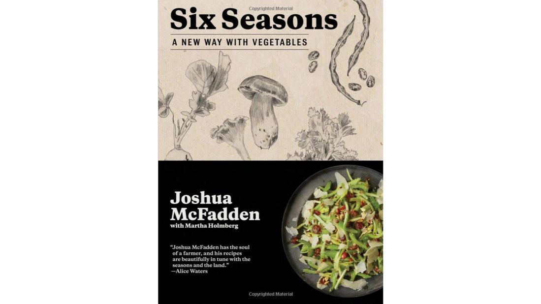 <a href="http://amzn.to/2kDZ44K" target="_blank" target="_blank"><strong>Six Seasons: </strong></a>Sometimes called a vegetable whisperer, Portland's Ava Gene's owner Joshua McFadden takes readers on a farm-to-table journey to highlight the growth and transformation of vegetables throughout the seasons. Rated an average of 4.42 stars on Goodreads, McFadden's book has been called "fresh and "passionate."  