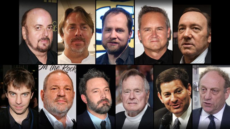 The (incomplete) list of powerful men accused of sexual harassment after Harvey Weinstein pic
