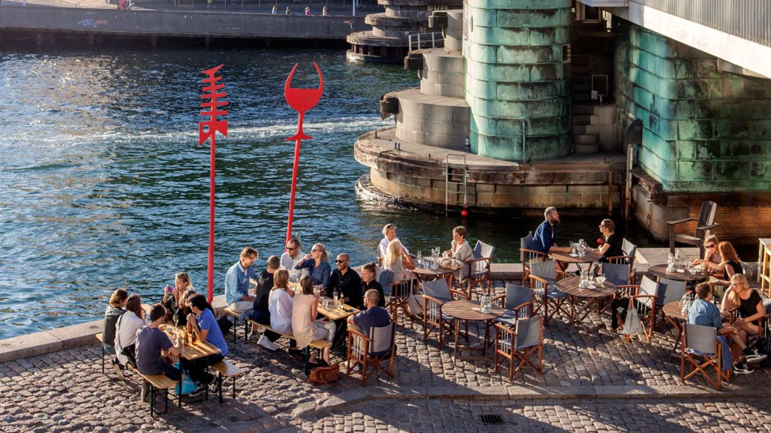 <strong>Bridge view: </strong>Danish restaurant Noma's latest pop-up is located underneath Copenhagen's Knippelsbro Bridge.  