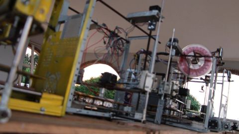 The 3D printer was the first one in Africa made from e-waste. Now incubation hubs across the continent are looking to this new technology.