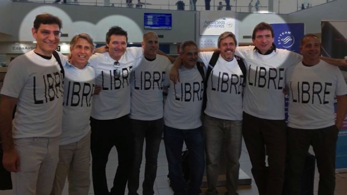 Five Argentines killed in Tuesday's attack posed with friends at an airport before they traveled to New York.