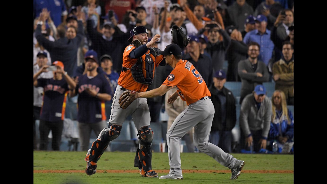 Astros win Game 7, first World Series