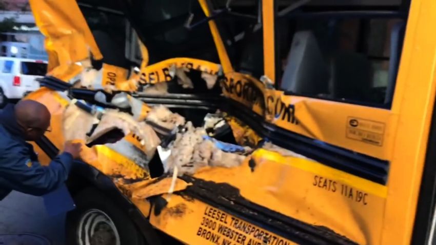 NYC school bus attack