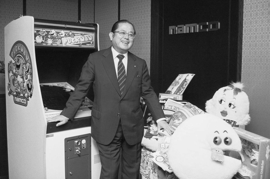 Masaya Nakamura was the founder of Namco, which published Pac-Man. He is widely credited with masterminding the video game craze. 