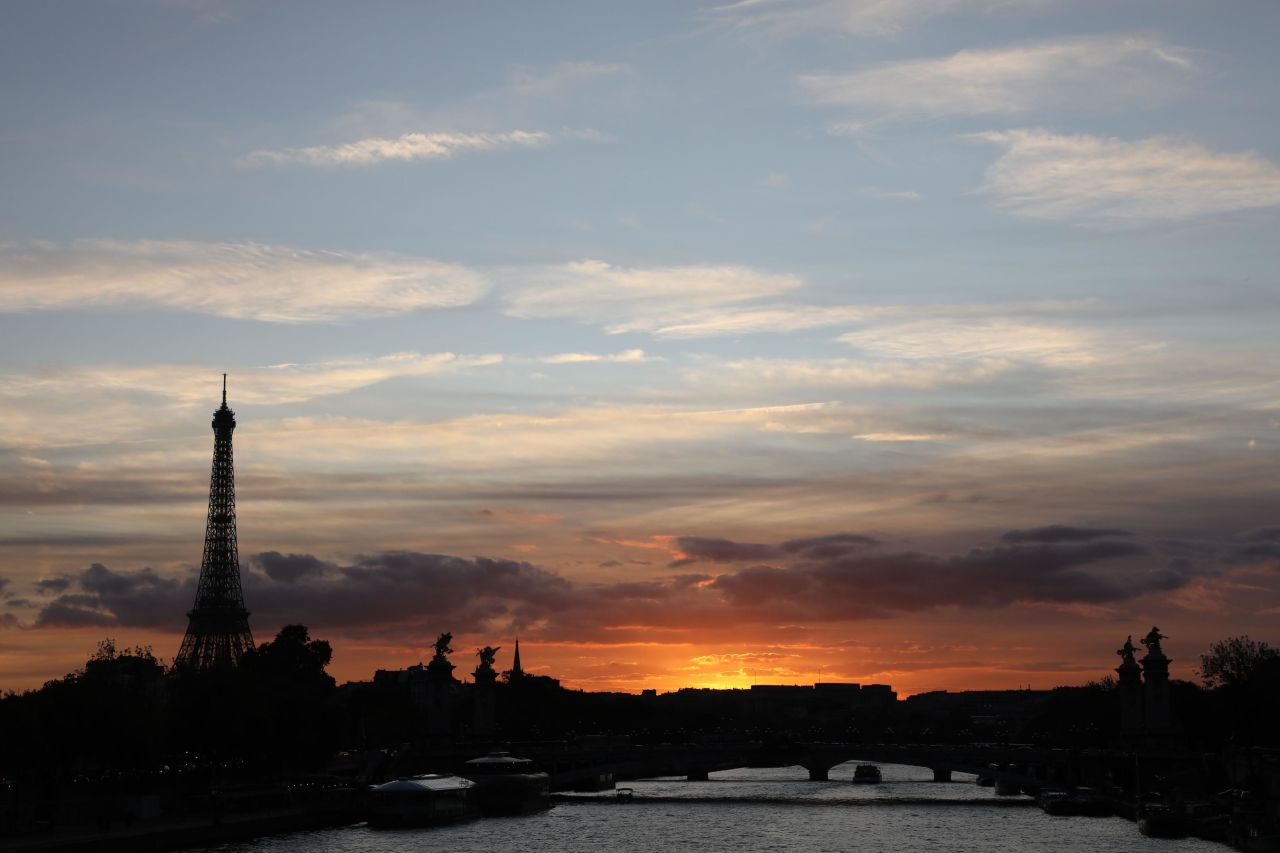 <strong>International quest:</strong> Block hired a private investigator for tips, but his quest to find Betty has gone much further. "It's gone to a forensic analysis and a handwriting expert, a historical novelist who wrote a book about Monet," he says. He also visited a psychic. <em>Pictured here: Paris at sunset.</em>