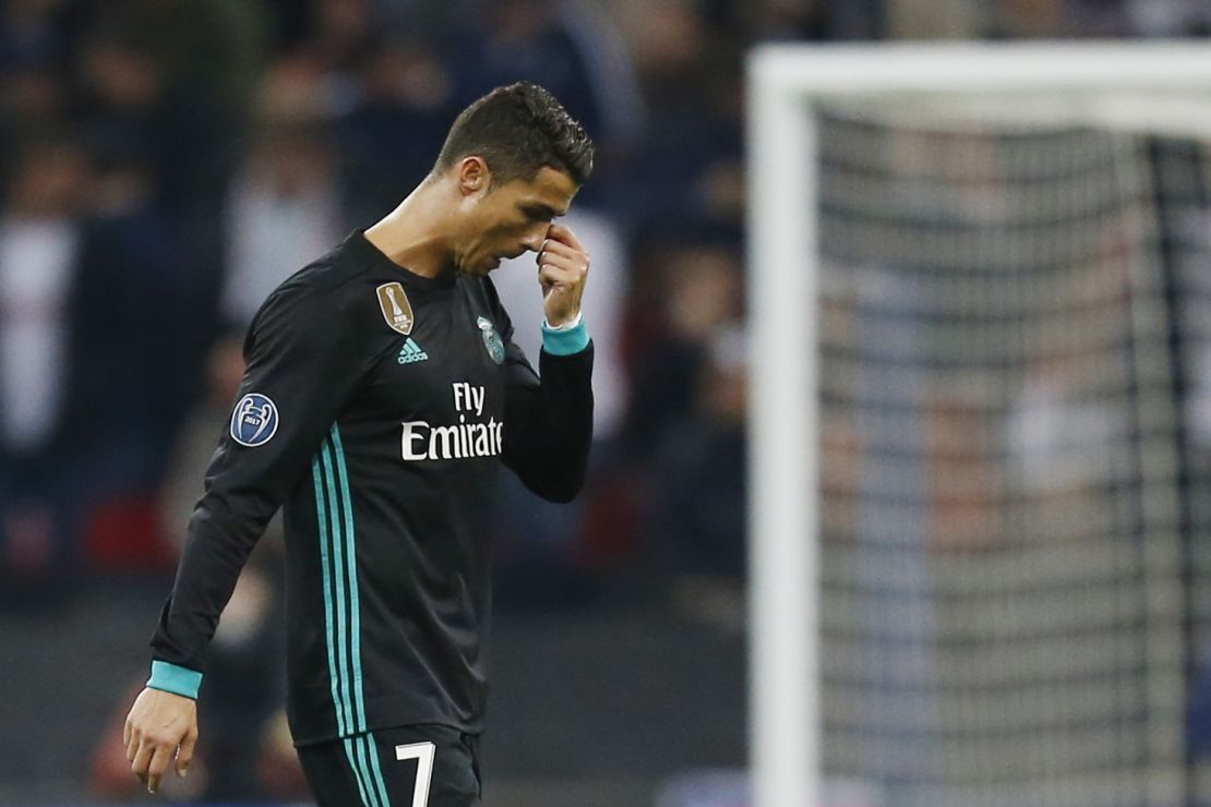 Real Madrid were thumped by Tottenham in the Champions League