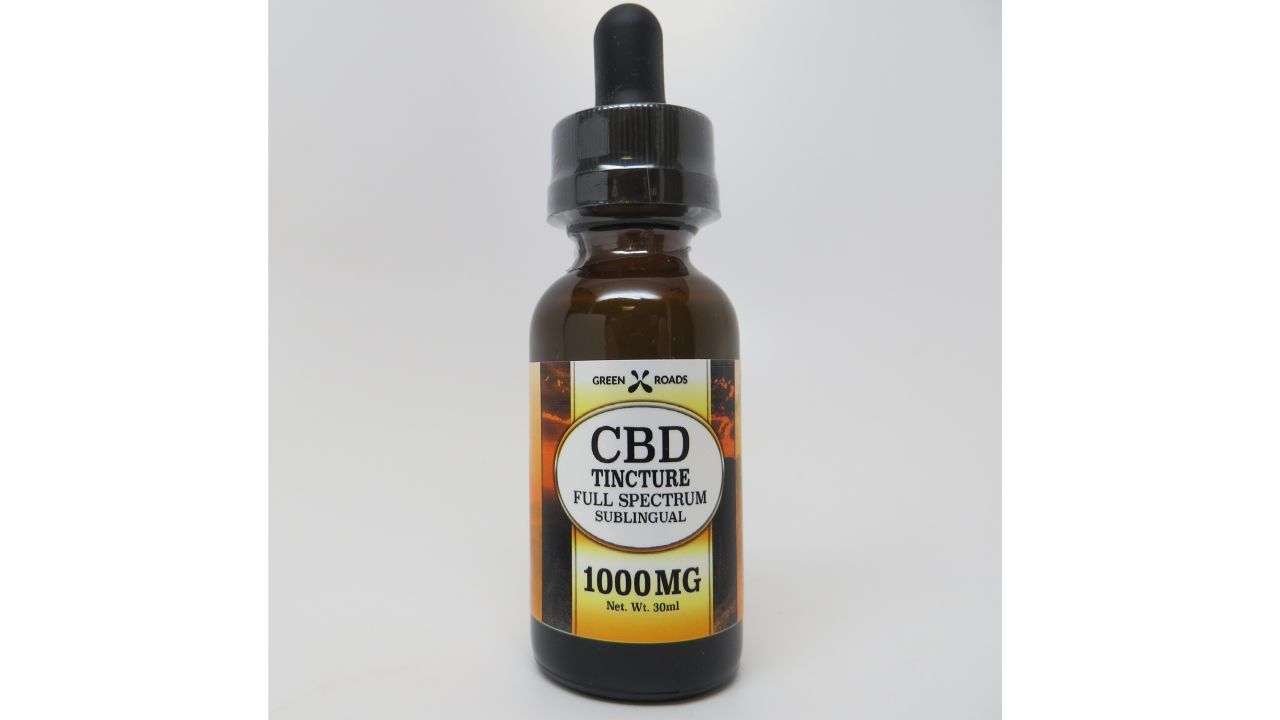 CBD Tincture 1000 milligrams, sold by Greenroads Health.