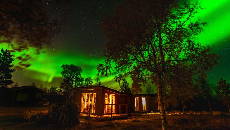 <strong>Arctic Gourmet Cabin: </strong>It doesn't get much more intimate than Kiruna, Sweden's Arctic Gourmet Cabin, where two cabins can accommodate two guests each.