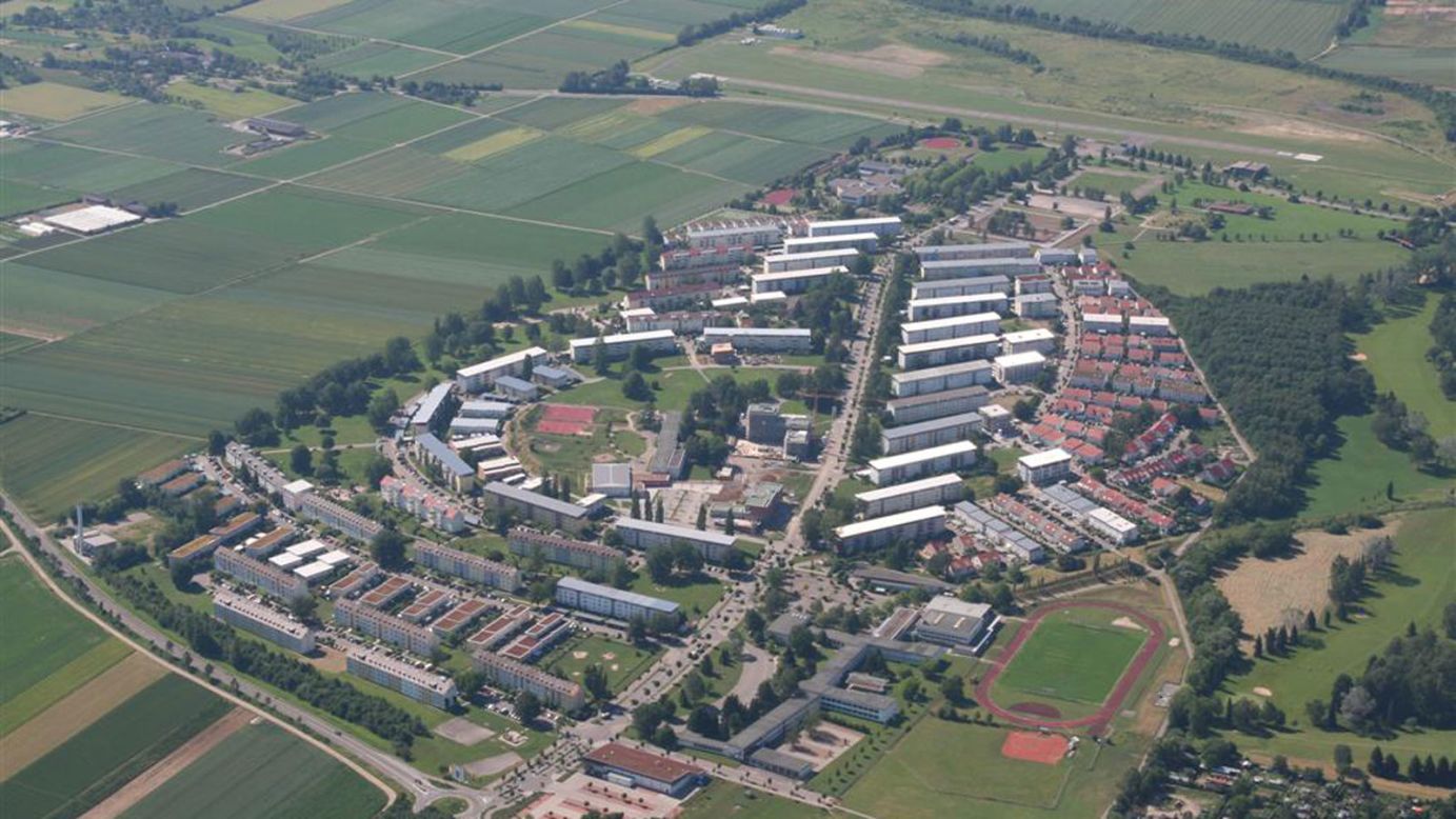 <strong>Pattonville: </strong>This is a large housing area built by the US Army just north of Stuttgart on the site of a former United States Air Force base.