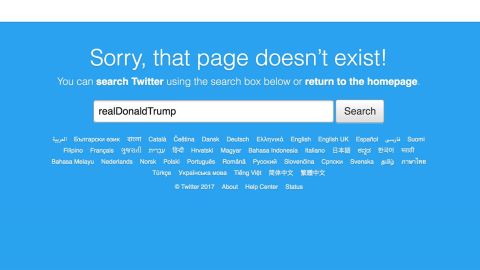 trump twitter down 1102