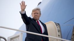 President Donald Trump waves as he boards Air Force One at Andrews Air Force Base, Md., Friday, Nov. 3, 2017, to travel to Joint Base Pearl Harbor Hickam, in Hawaii. Trump begins a 5 country trip through Asia traveling to Japan, South Korea, China, Vietnam and the Philippians. (AP Photo/Andrew Harnik)