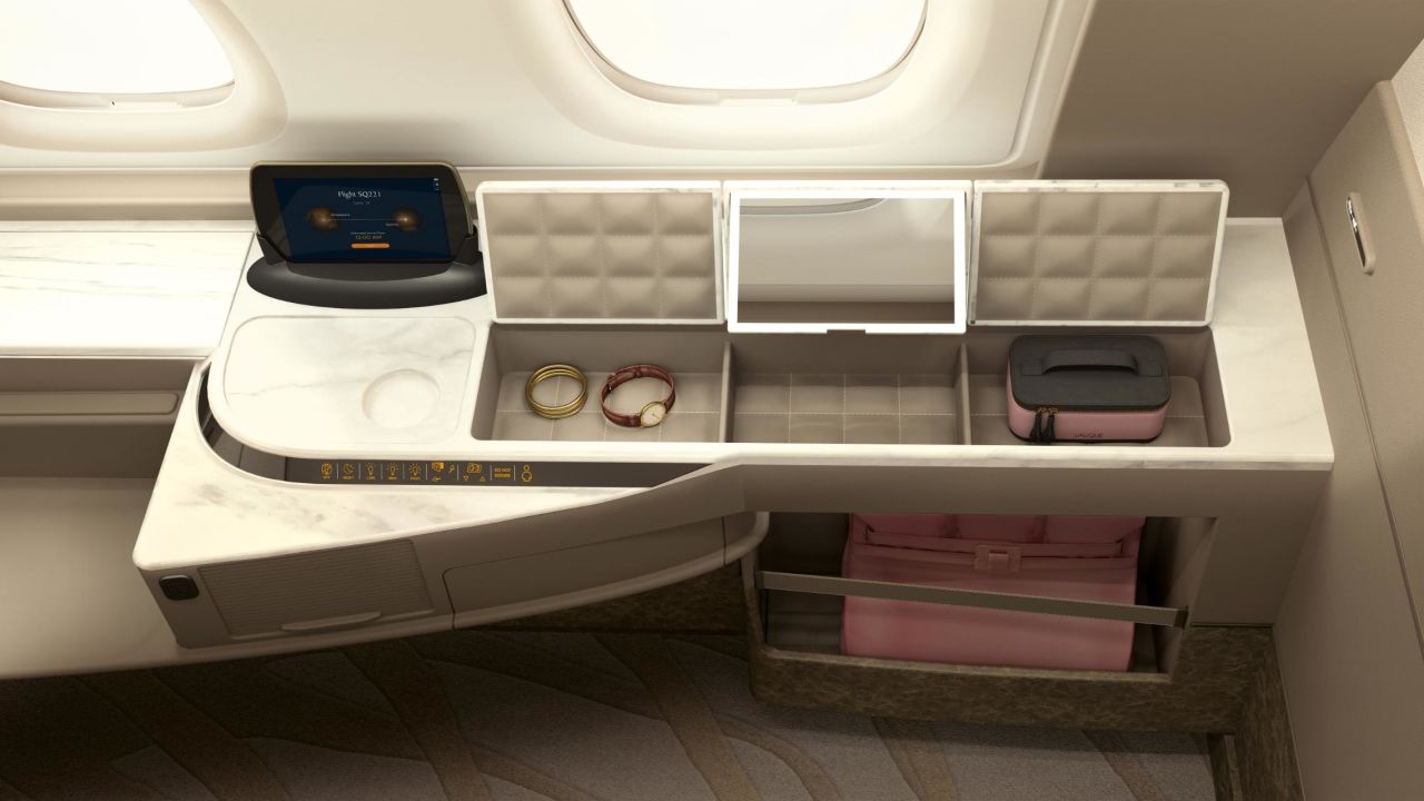 Singapore Airlines says it wants its Suites to enhance the privacy of fliers.