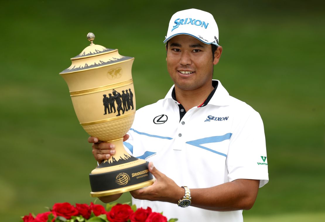 Matsuyama won the WGC-Bridgestone Invitational in August for his fifth PGA Tour victory.