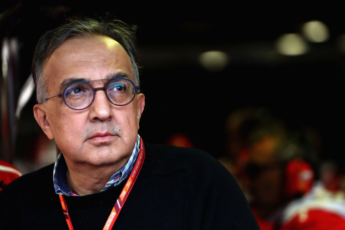 Sergio Marchionne, Ferrari CEO, pictured at the Italian Grand Prix  (Photo by Mark Thompson/Getty Images)