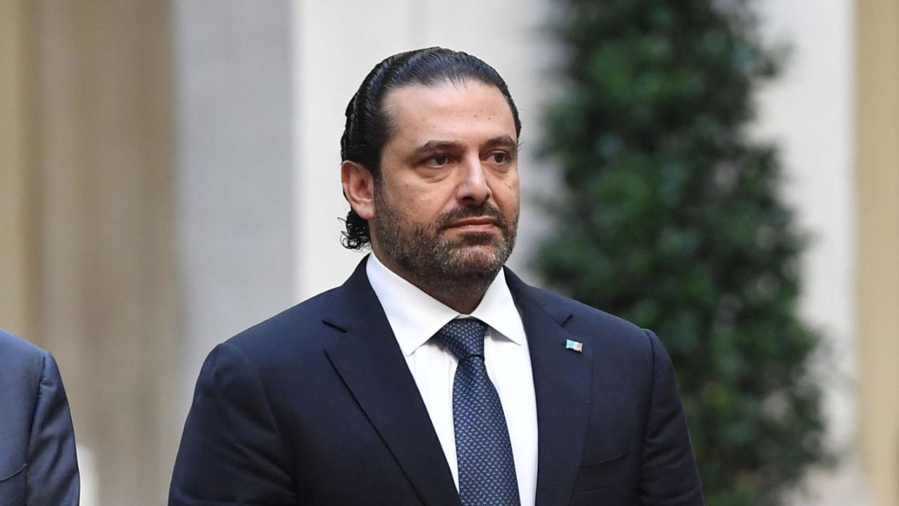 Former Lebanese PM Saad Hariri, pictured in October. 