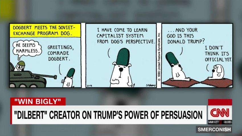 'Dilbert' creator on Trump's power of persuasion_00000000.jpg