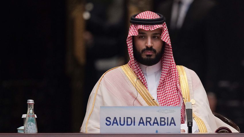 HANGZHOU, CHINA - SEPTEMBER 04:  Saudi Arabia Deputy Crown Prince Mohammed bin Salman attends the G20 opening ceremony at the Hangzhou International Expo Center on September 4, 2016 in Hangzhou, China. World leaders are gathering for the 11th G20 Summit from September 4-5. (Photo by Nicolas Asfouri - Pool/Getty Images)