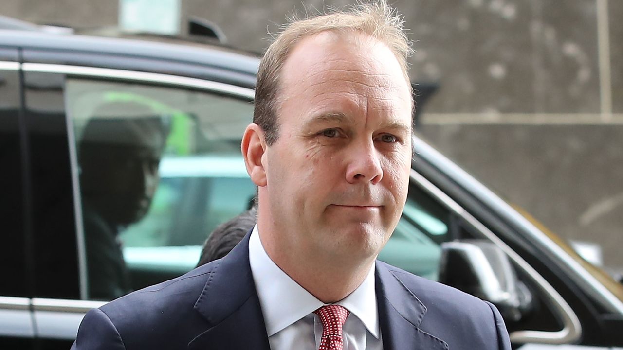 Richard Gates arrives at the Prettyman Federal Courthouse for a bail hearing November 6, 2017 in Washington, DC.