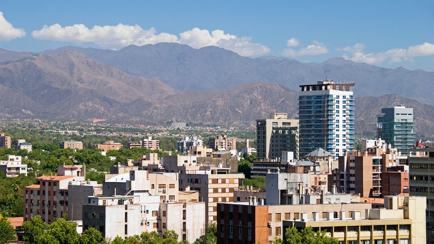 Mendoza, Argentina, is a cosmopolitan city known for its tree-lined streets, sunny climate, Malbec wine and world-class restaurants and spas.