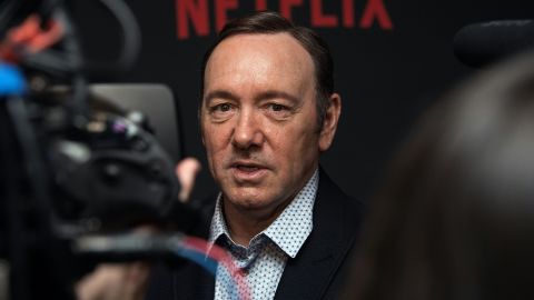 Spacey at the season four premiere of "House of Cards."