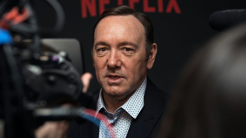 Actor Kevin Spacey arrives at the season 4 premiere screening of the Netflix show "House of Cards" in Washington, DC, on February 22, 2016. / AFP / Nicholas Kamm        (Photo credit should read NICHOLAS KAMM/AFP/Getty Images)