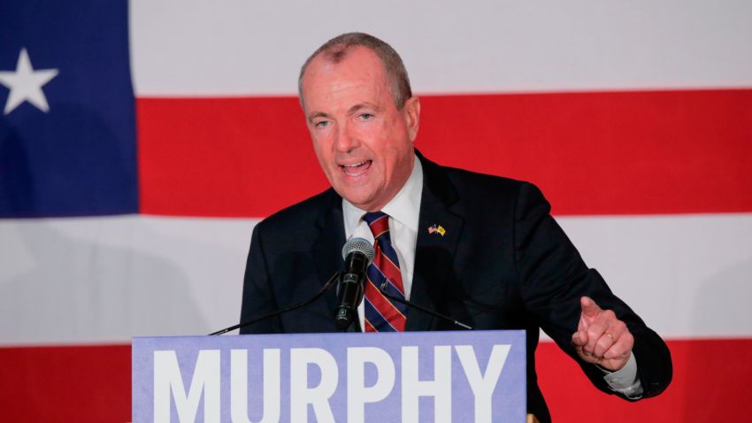 PARAMUS, NJ: Democratic candidate Phil Murphy, who is running for the governor of New Jersey speaks to attendees during a rally on October 24, 2017 in Paramus, New Jersey. (Eduardo Munoz Alvarez/Getty Images)