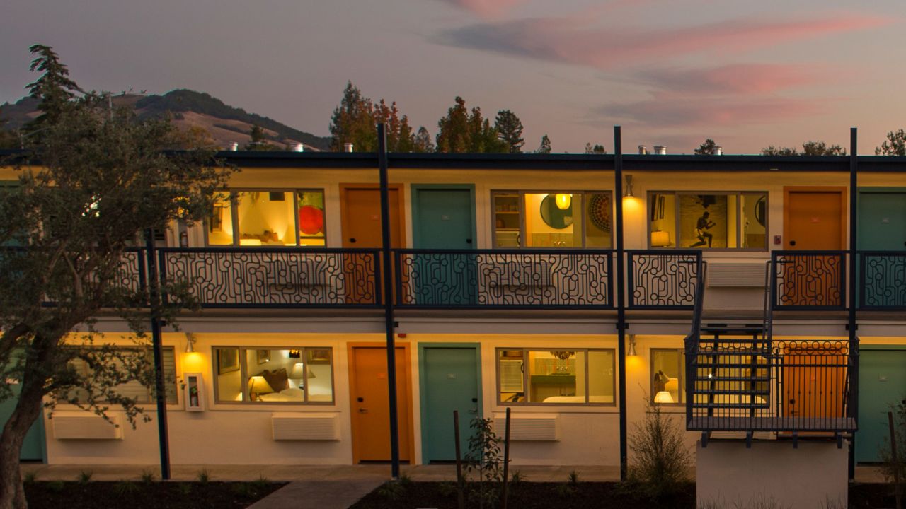 Astro Motel opened its doors to first respondes and people who lost their homes.