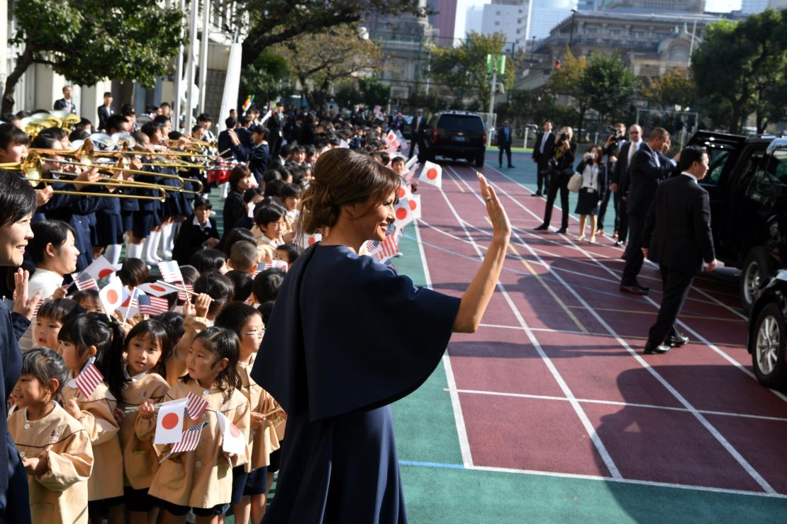 03 melania trump japan school