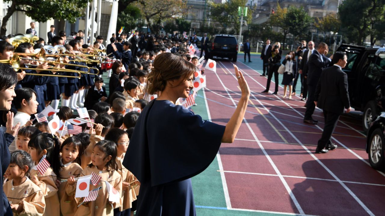 03 melania trump japan school